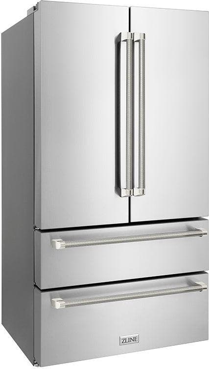 Zline RFMZ36KPN Fingerprint Resistant Stainless Steel And Polished...