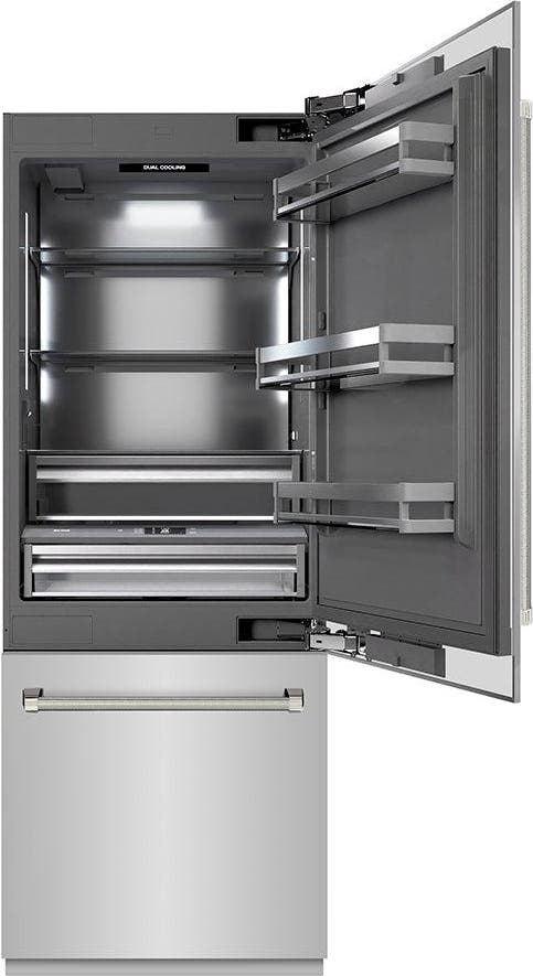 Zline GRBIVZ30430KPN Stainless Steel With Graphite Gray Interior And Po...