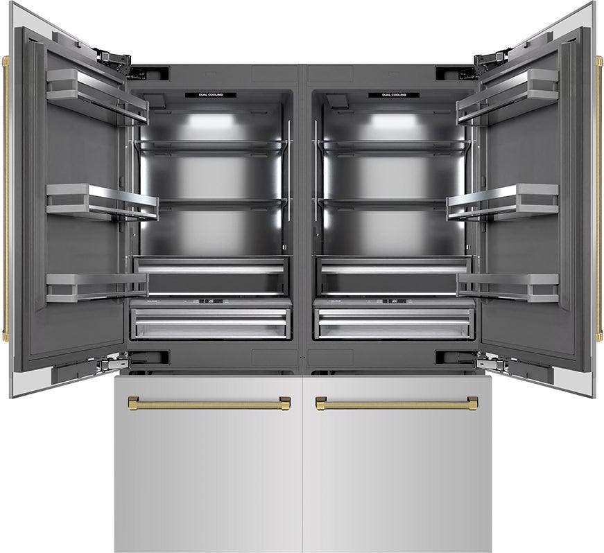 Zline GRBIVZ30460KG Stainless Steel With Graphite Gray Interior And Po...