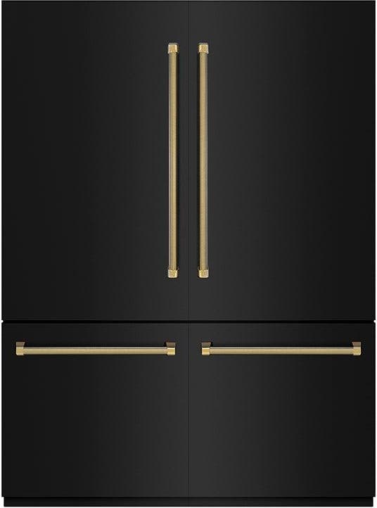 Zline GRBIVZBS60KG Black Stainless Steel With Graphite Gray Interior ...