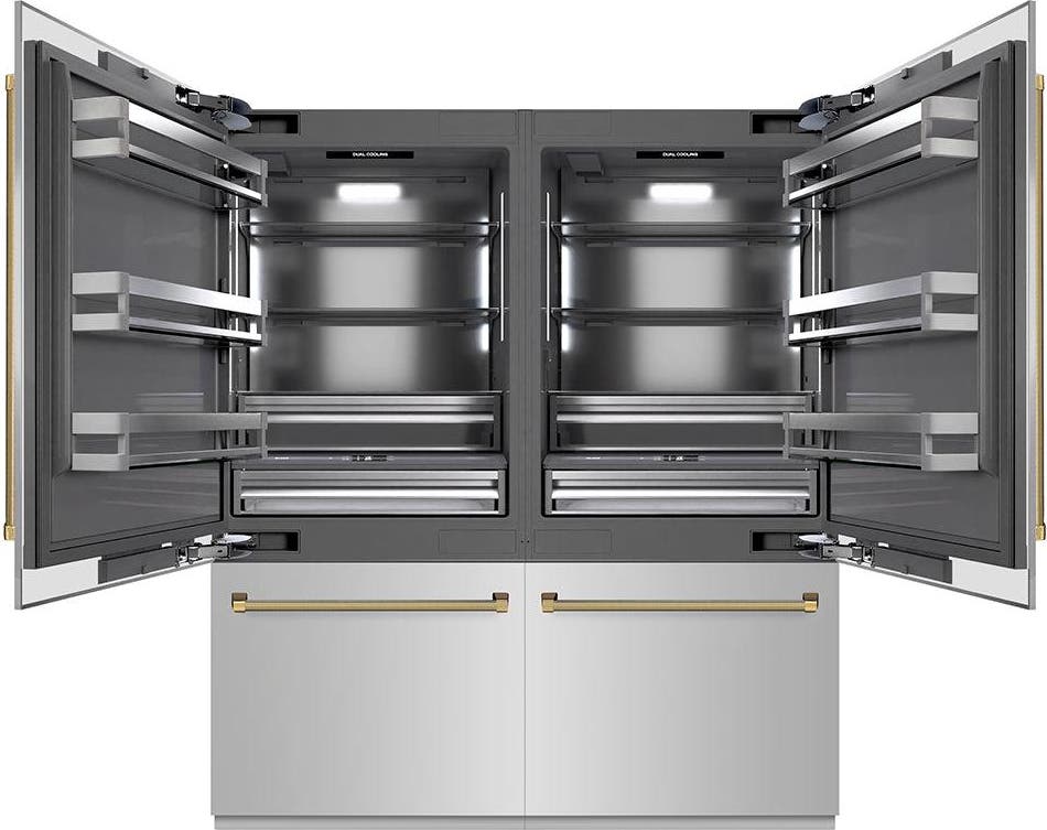 Zline GRBITZ30472KG Stainless Steel With Graphite Gray Interior And Po...