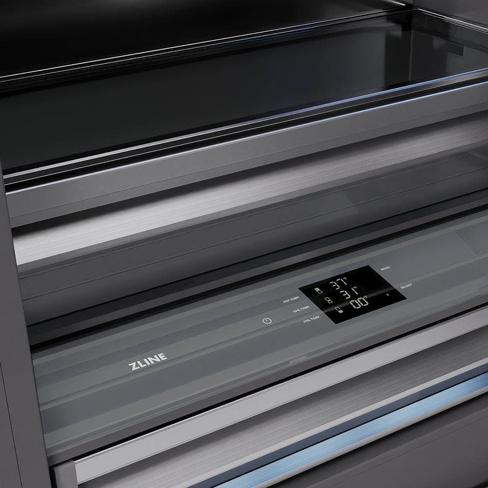 Zline GRBITZ30472KG Stainless Steel With Graphite Gray Interior And Po...