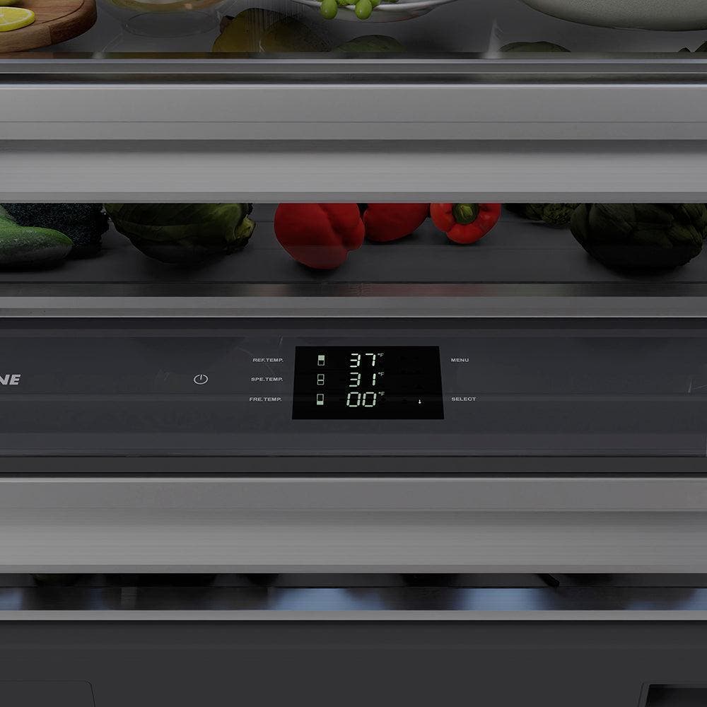 Zline GRBITZ30472KG Stainless Steel With Graphite Gray Interior And Po...