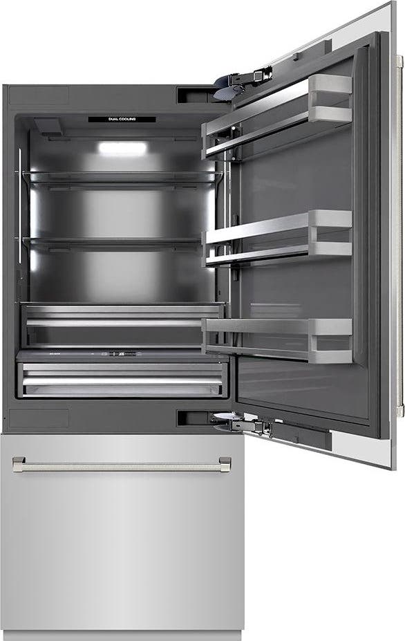 Zline GRBITZ30436KPN Stainless Steel With Graphite Gray Interior And Po...