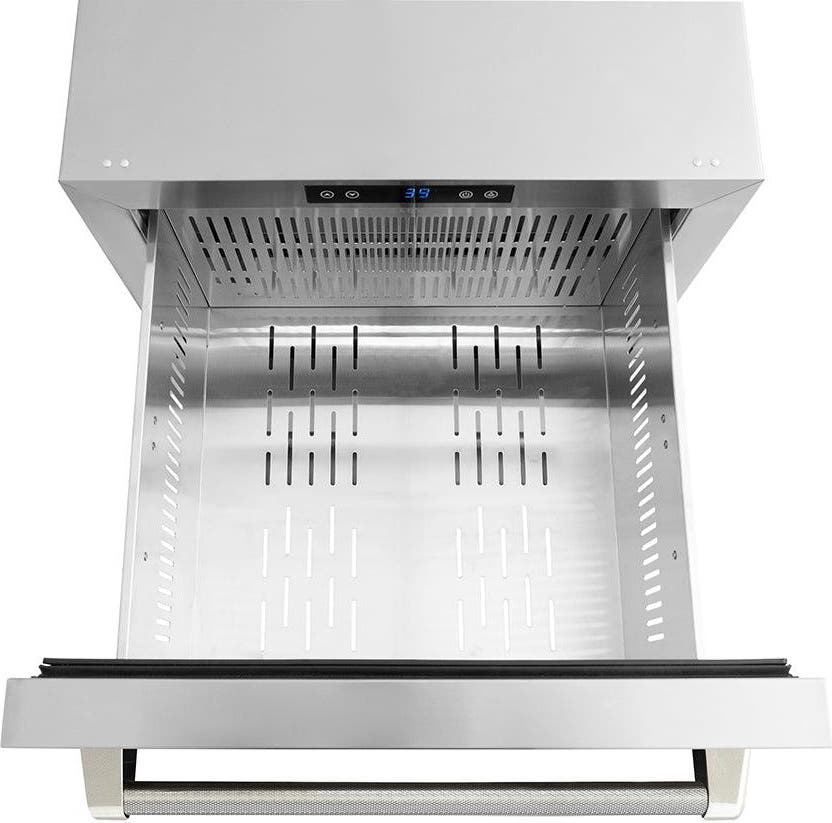 Zline RDSOZST24KPN Stainless Steel Doors And Polished Nickel Helix Ha...