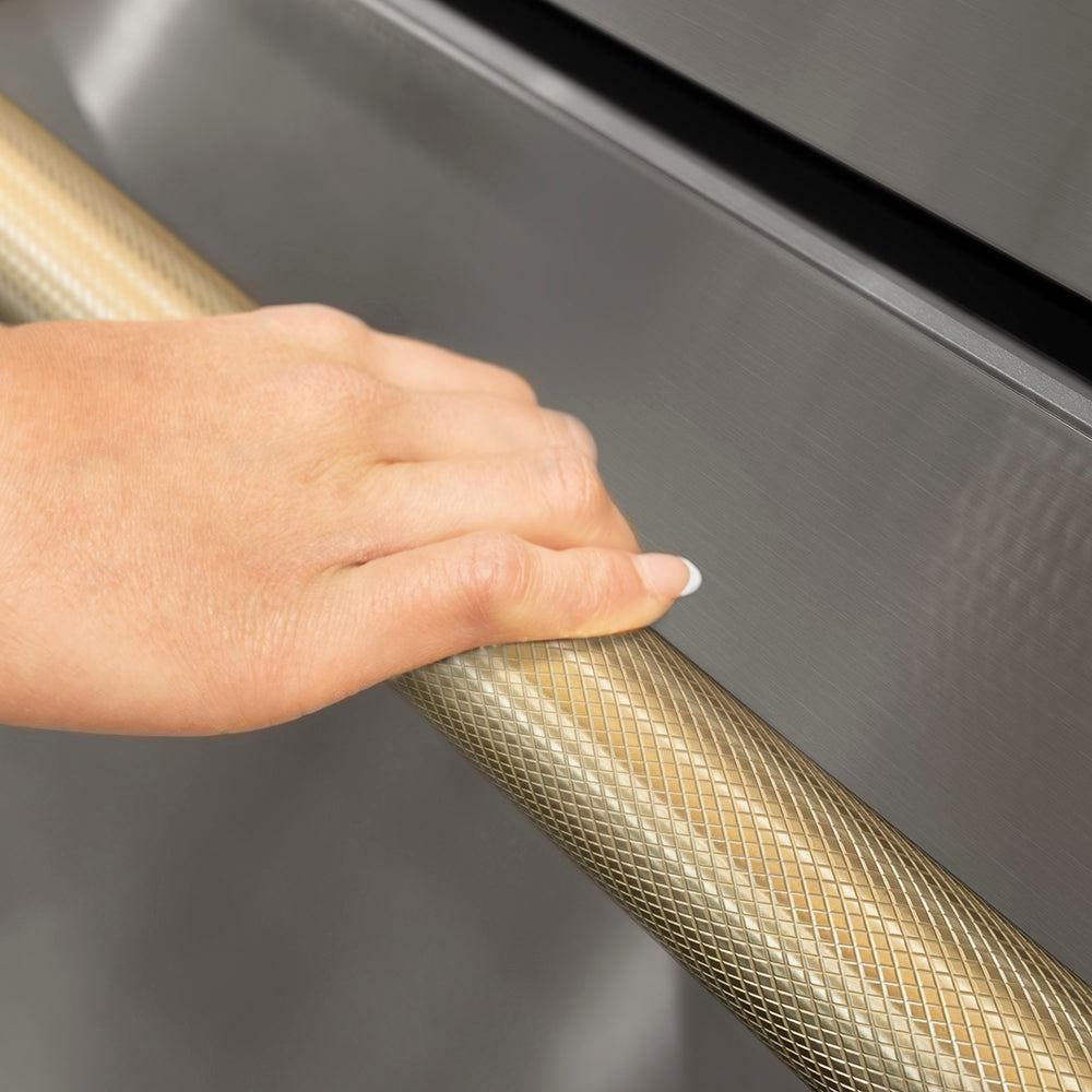 Zline RDSOZST24KCB Stainless Steel Doors And Champagne Bronze Helix H...