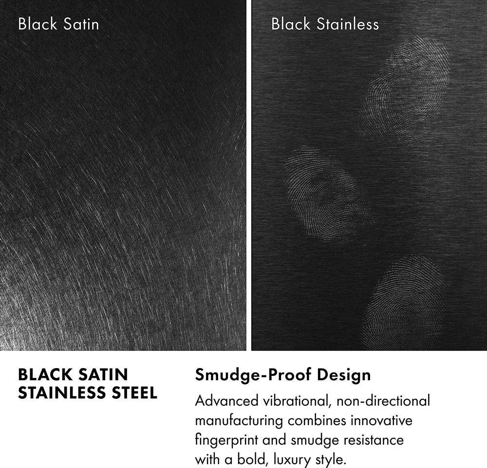 Zline PSRTBS48 Black Satin Stainless Steel