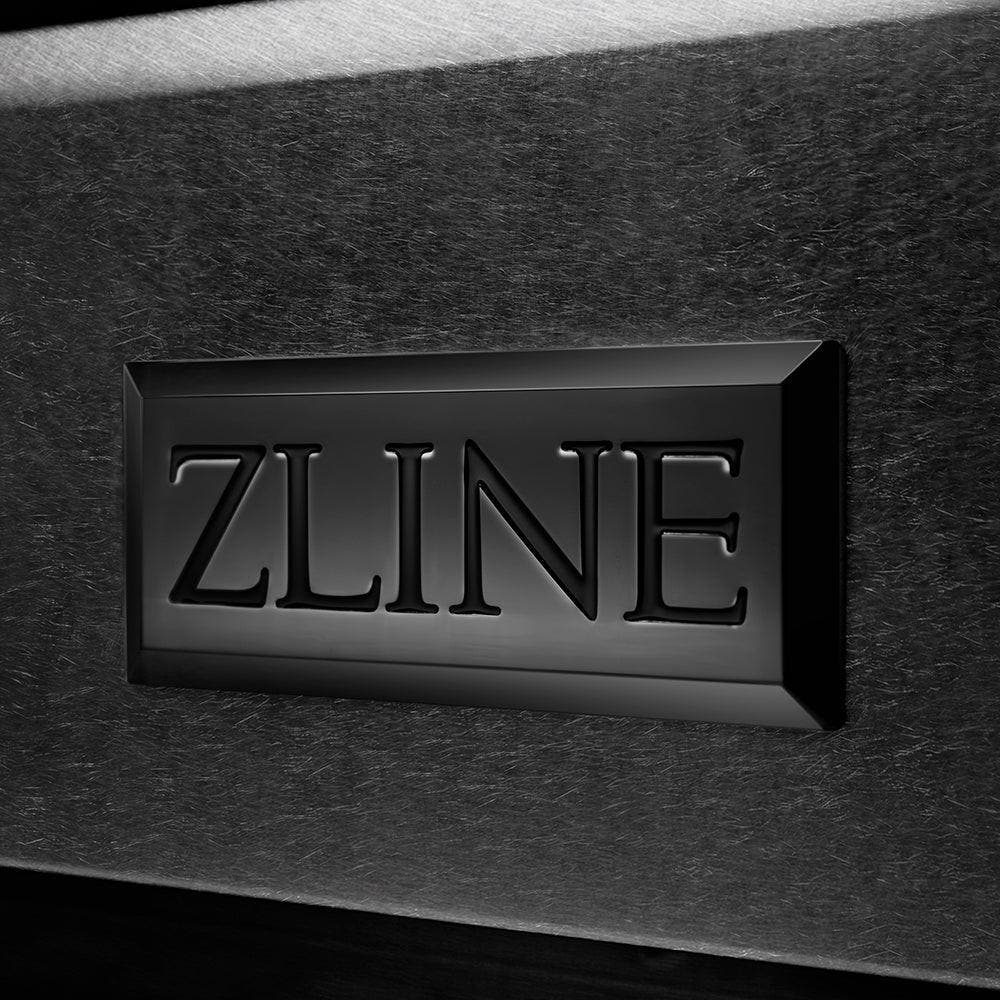 Zline SGRBSZ30CB Black Satin Stainless Steel With Champagne Bronze ...
