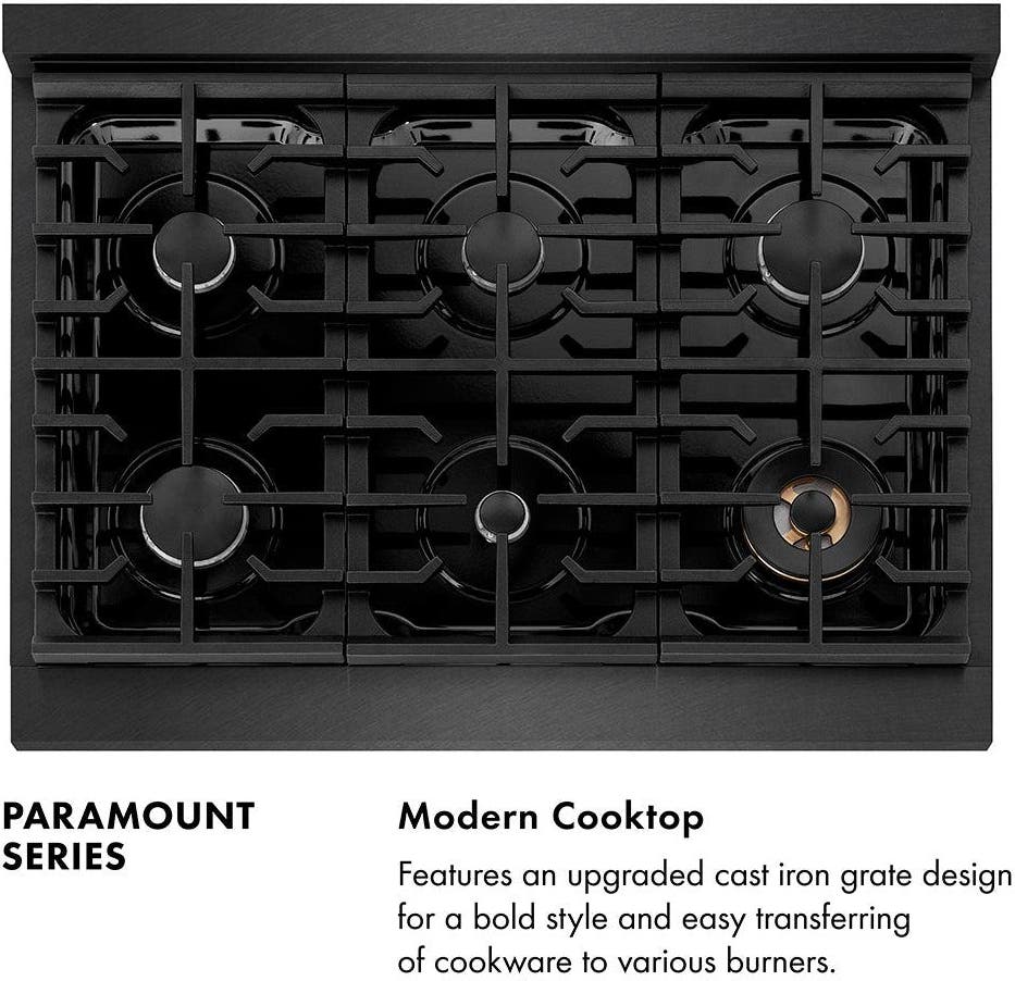 Zline SGRBS36 Black Satin Stainless Steel