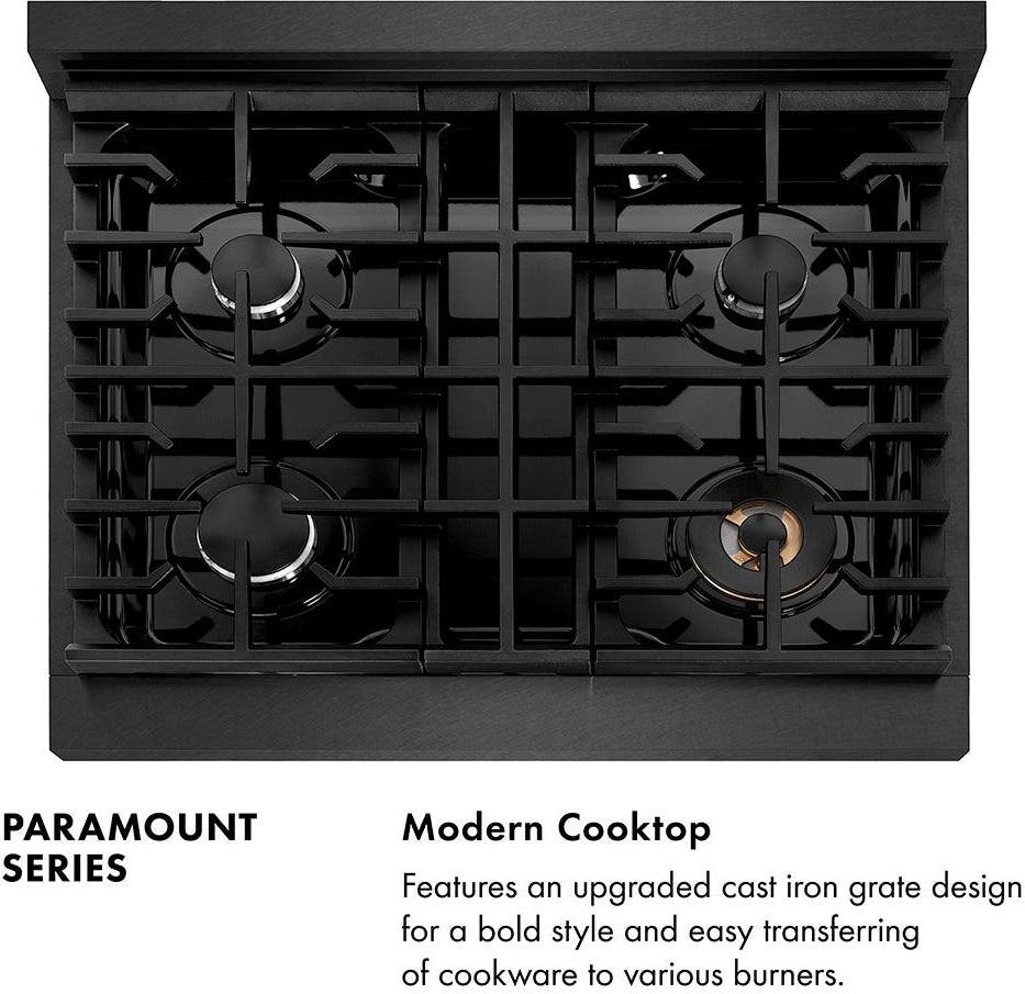 Zline SGRBS30 Black Satin Stainless Steel