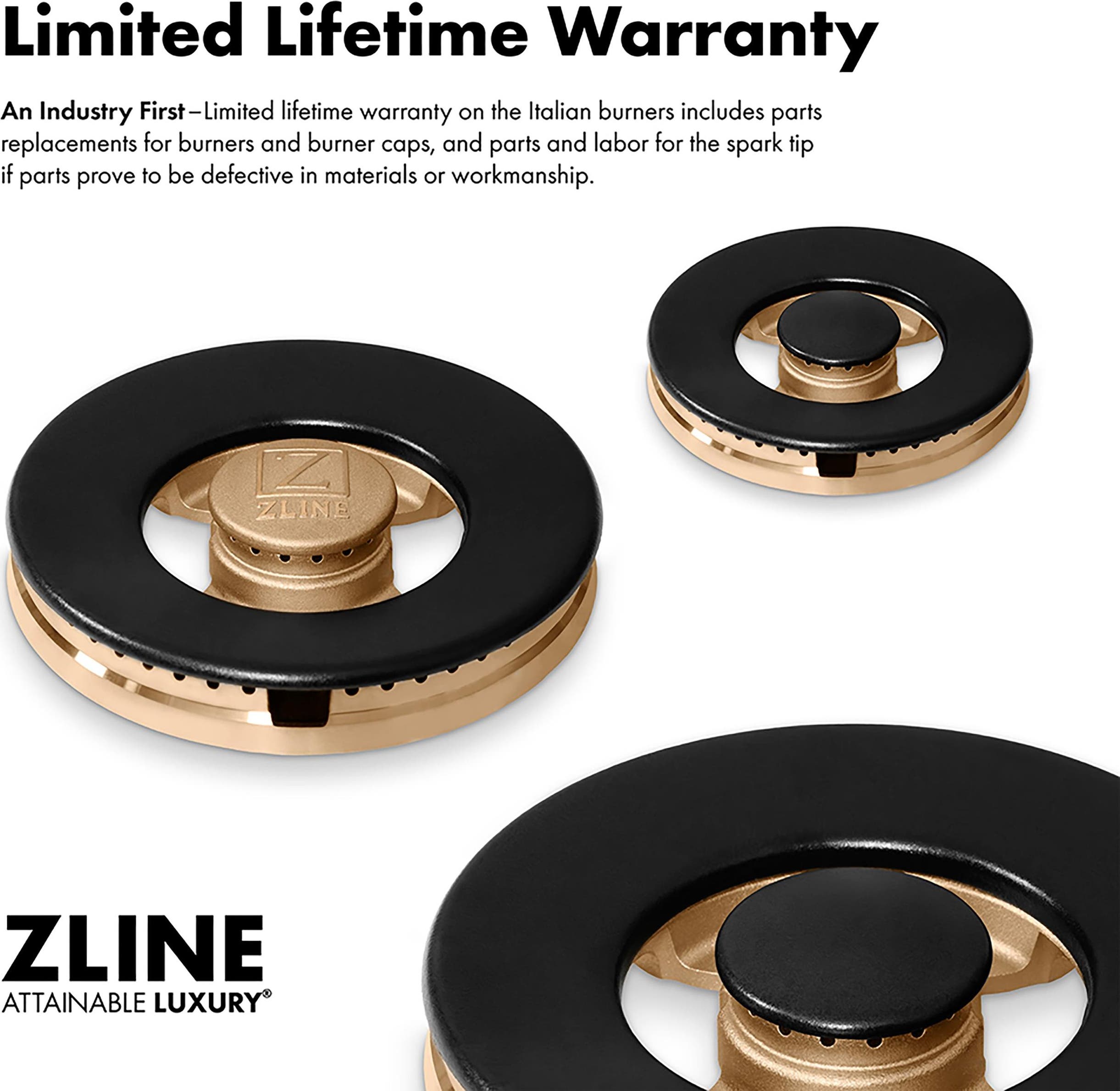 Zline PSGRSZWM36G Satin Stainless Steel With White Matte Door And Po...
