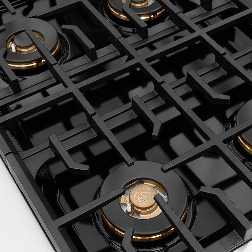 Zline PSGRZ30MB Stainless Steel With Matte Black Accents