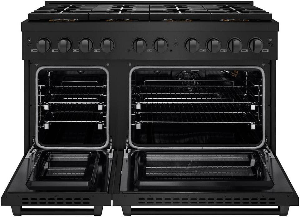Zline PSGRB48 Black Stainless Steel