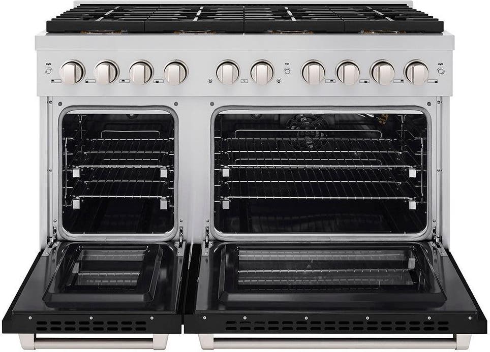 Zline PSGRBLM48 Black Matte Doors