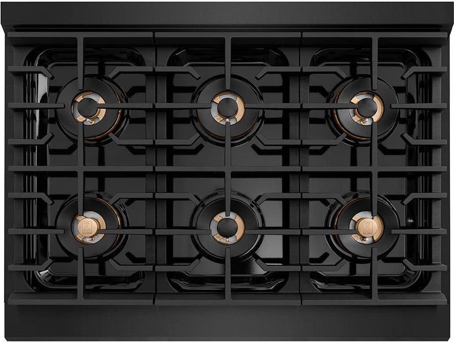 Zline PSGRB36 Black Stainless Steel