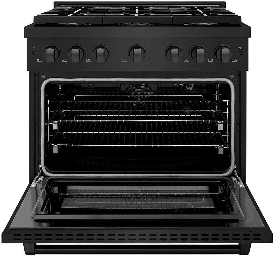Zline PSGRB36 Black Stainless Steel