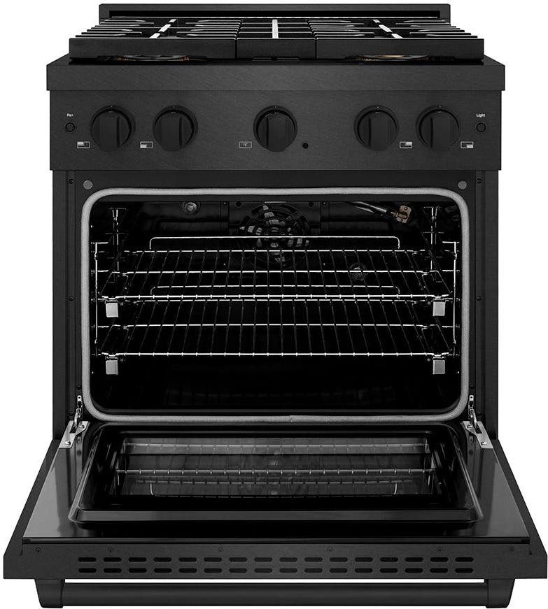 Zline PSGRBS30 Black Satin Stainless Steel