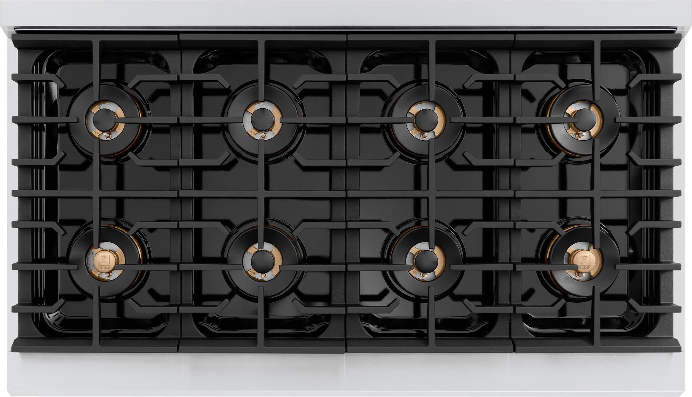 Zline PSDRZ48KG Stainless Steel With Polished Gold Helix Handles A...