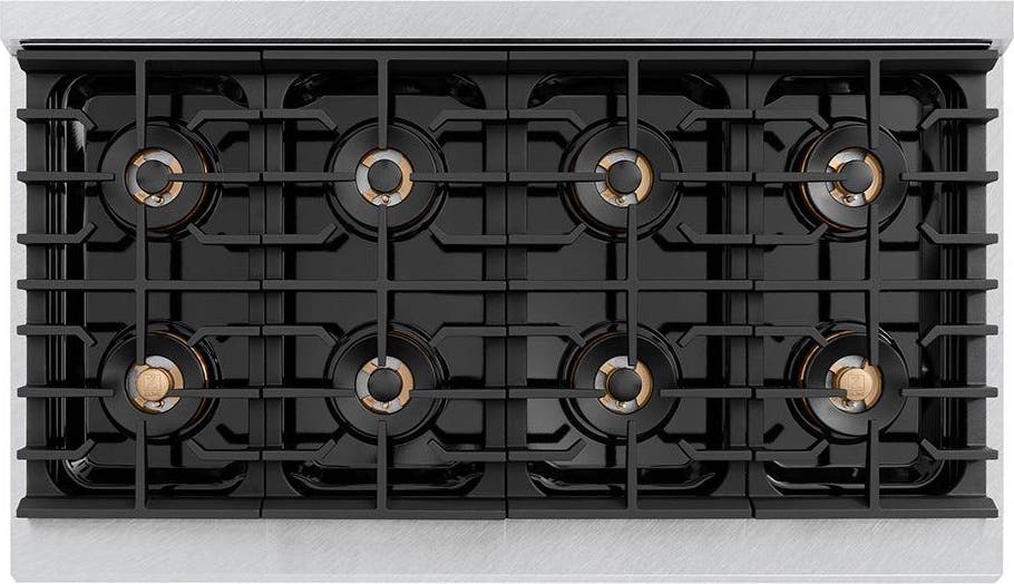 Zline PSDRSWM48 Satin Stainless Steel With White Matte Doors