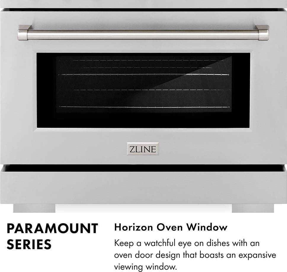 Zline PSDRSWM48 Satin Stainless Steel With White Matte Doors