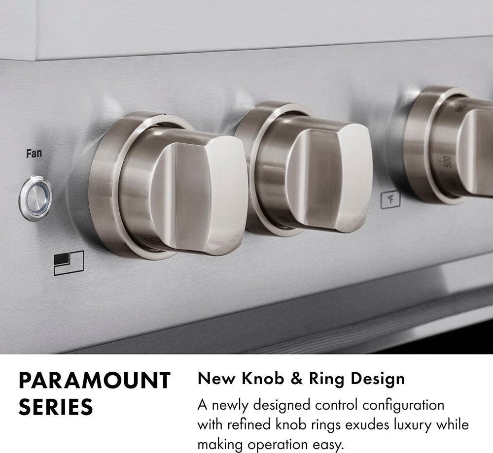 Zline PSDRSWM48 Satin Stainless Steel With White Matte Doors