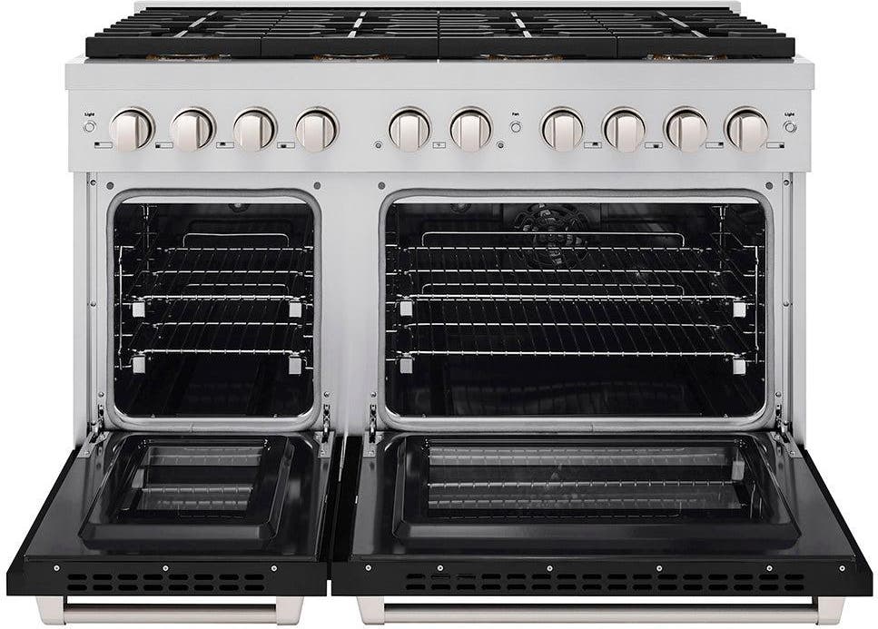 Zline PSDRBLM48 Black Matte Doors