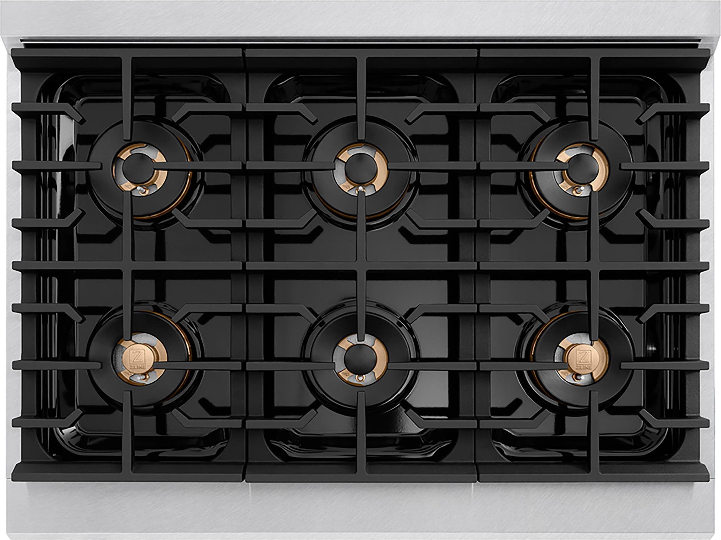 Zline PSDRSBLM36 Satin Stainless Steel With Black Matte Door