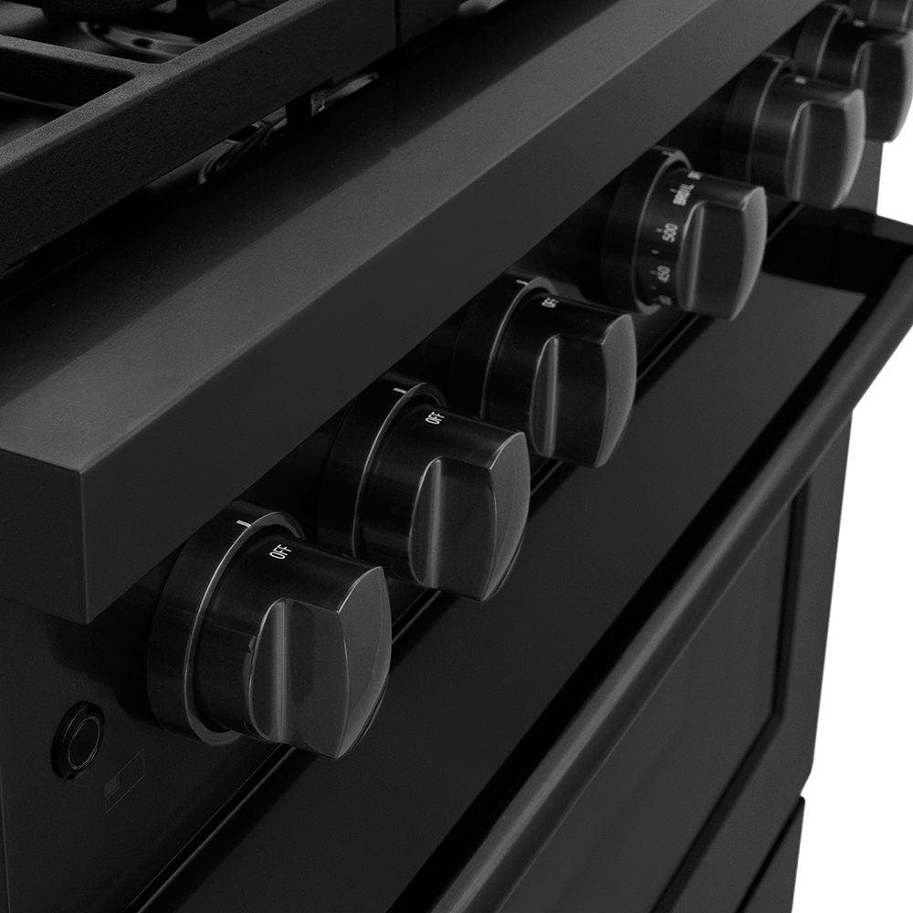 Zline PSDRB36 Black Stainless Steel