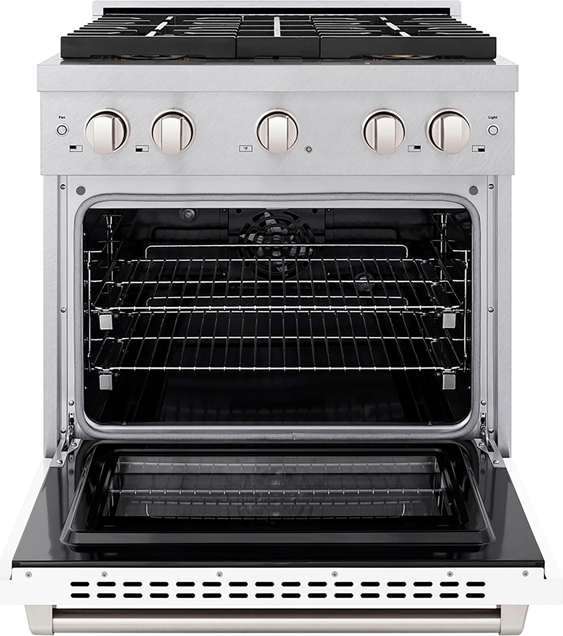 Zline PSDRSWM30 Satin Stainless Steel With White Matte Door