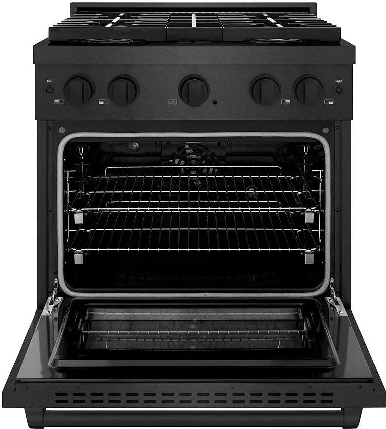 Zline PSDRBS30 Black Satin Stainless Steel