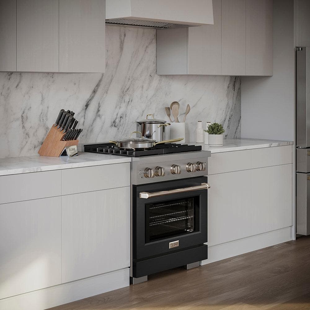Zline PSDRBLM30 Black Matte Door