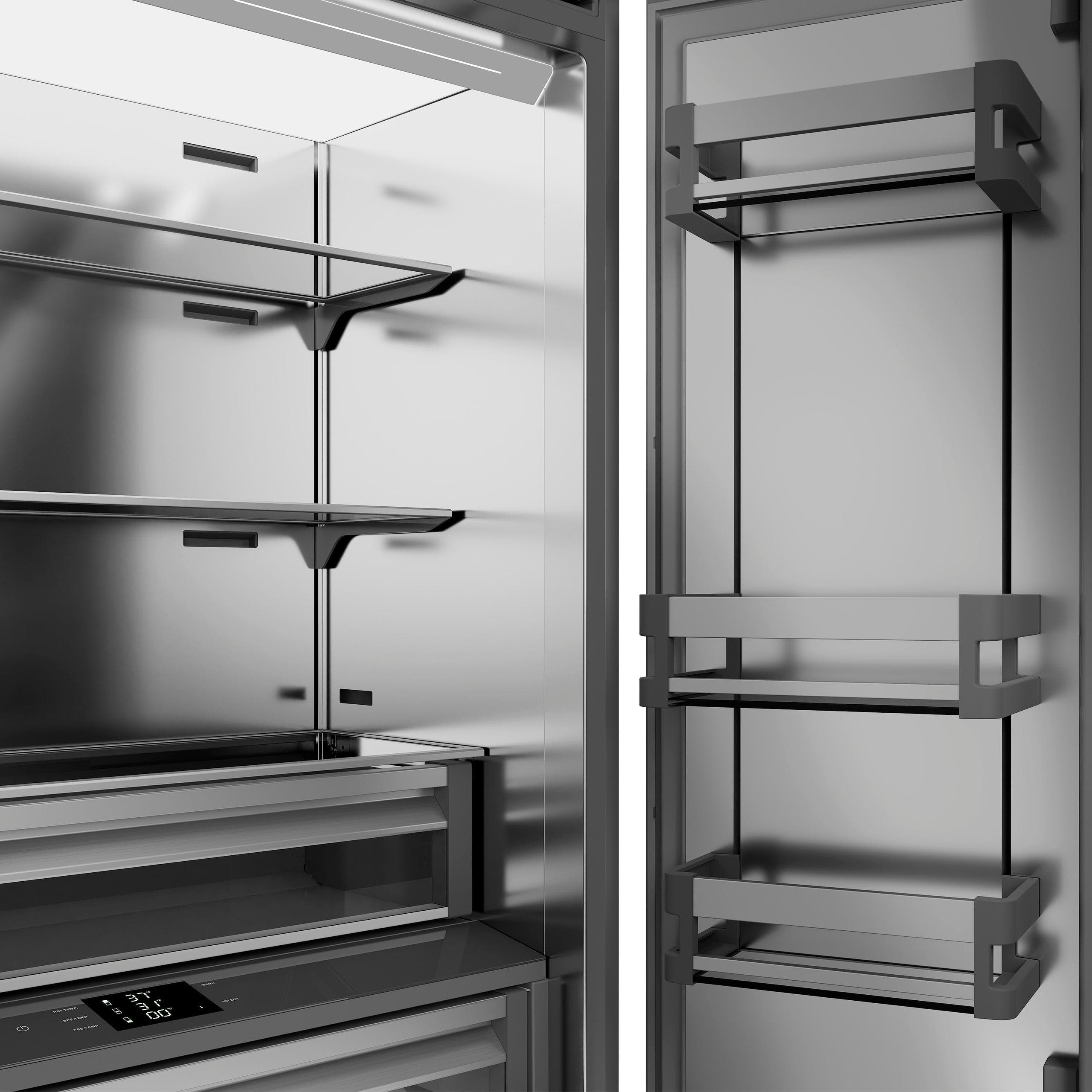 Zline SRBIVWM36 White Matte With Stainless Steel Interior