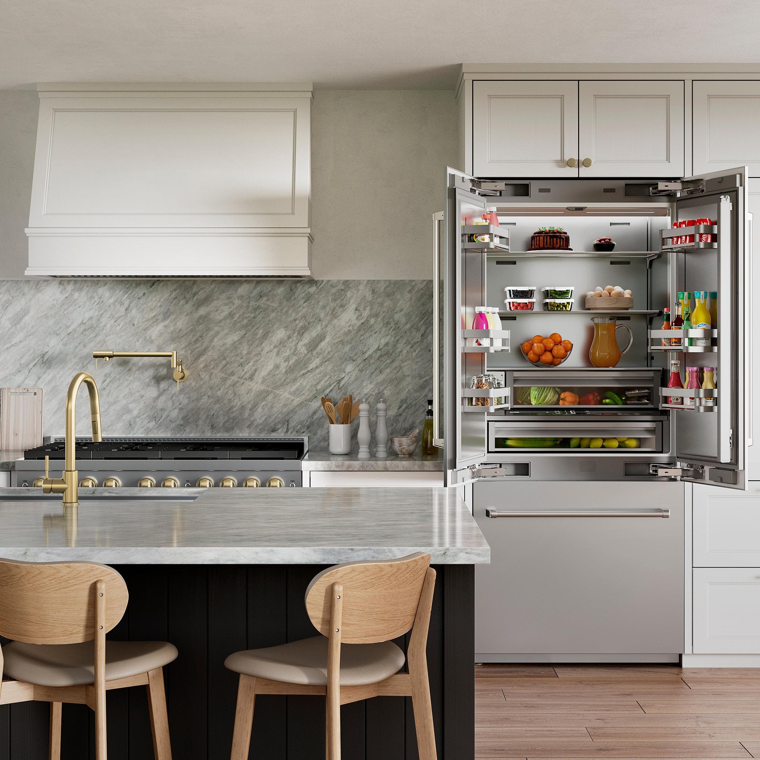 Zline SRBIV30436 Stainless Steel With Stainless Steel Interior