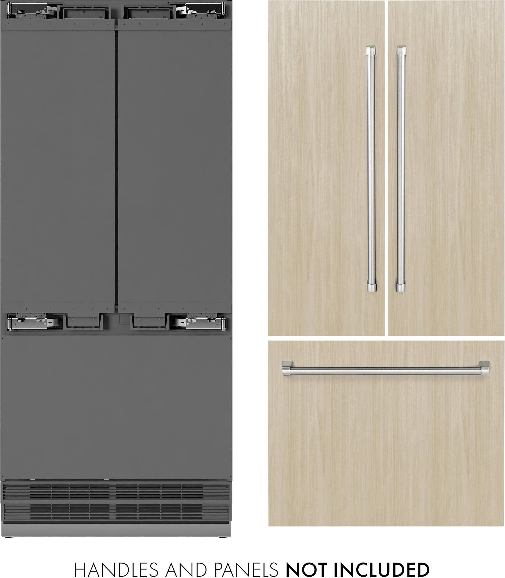 Zline SRBIV36 Panel Ready With Stainless Steel Interior