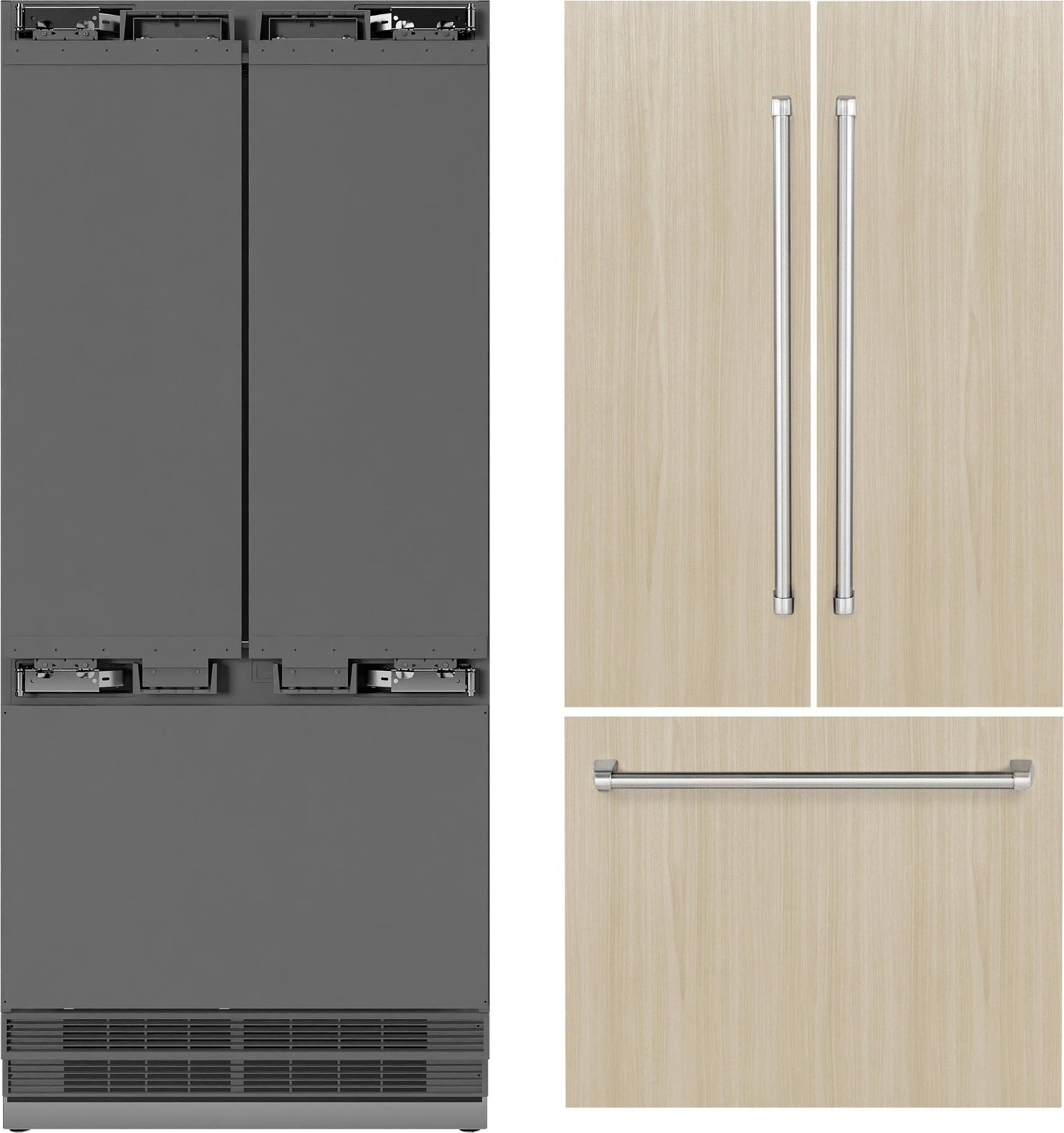 Zline SRBIV36 Panel Ready With Stainless Steel Interior