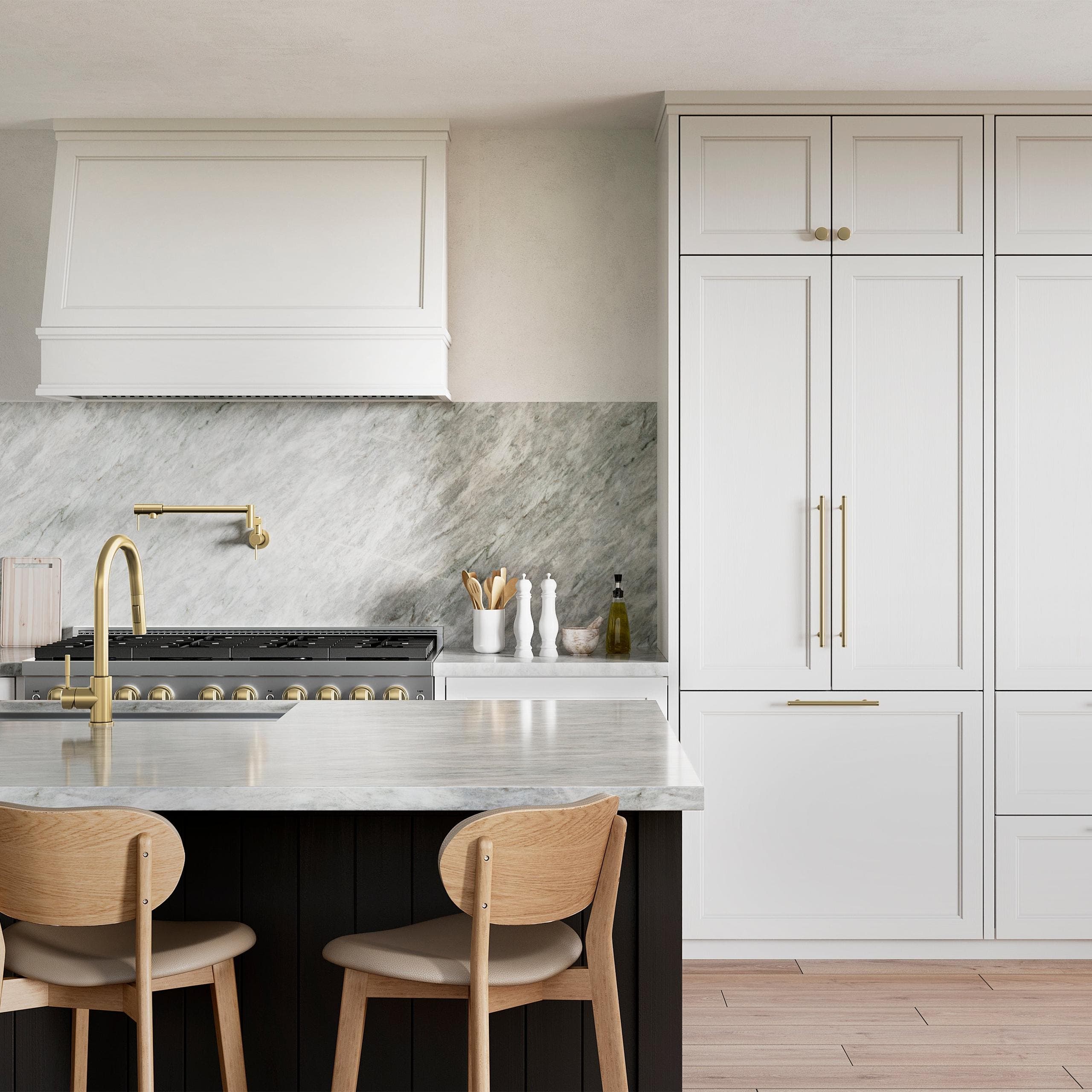 Zline SRBIV36 Panel Ready With Stainless Steel Interior