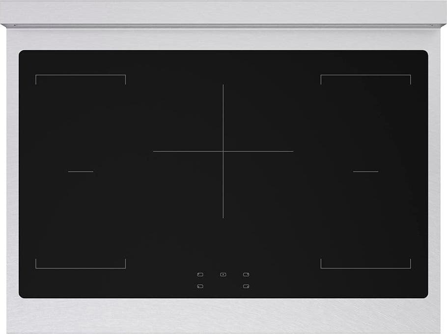 Zline SINRSBLM36 Satin Stainless Steel With Black Matte Door