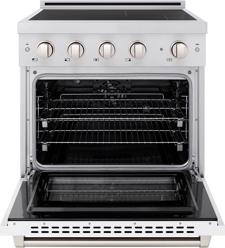 Zline SINRWM30 Stainless Steel With White Matte Door