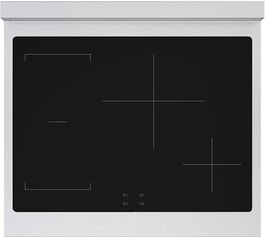 Zline SINRSBLM30 Satin Stainless Steel With Black Matte Door