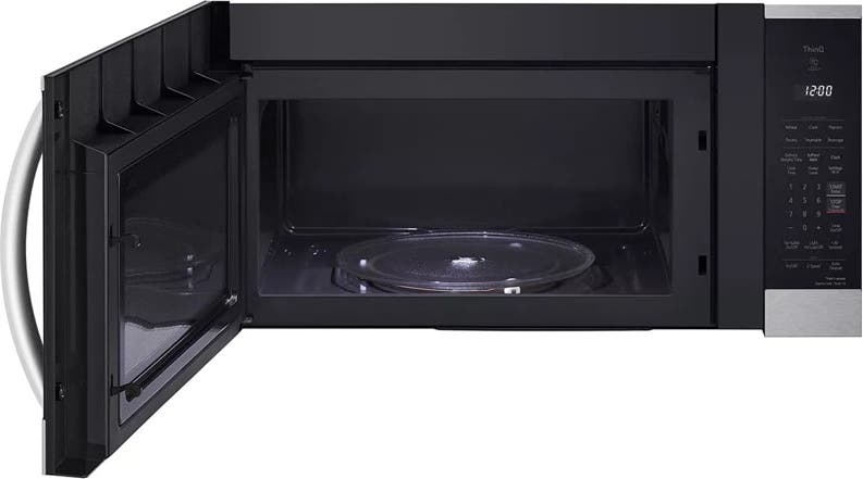 LG MVEM1825F Printproof Stainless Steel