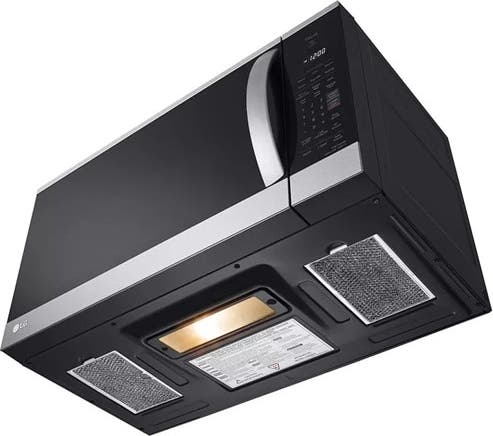 LG MVEM1825F Printproof Stainless Steel