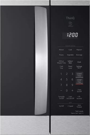 LG MVEM1825F Printproof Stainless Steel