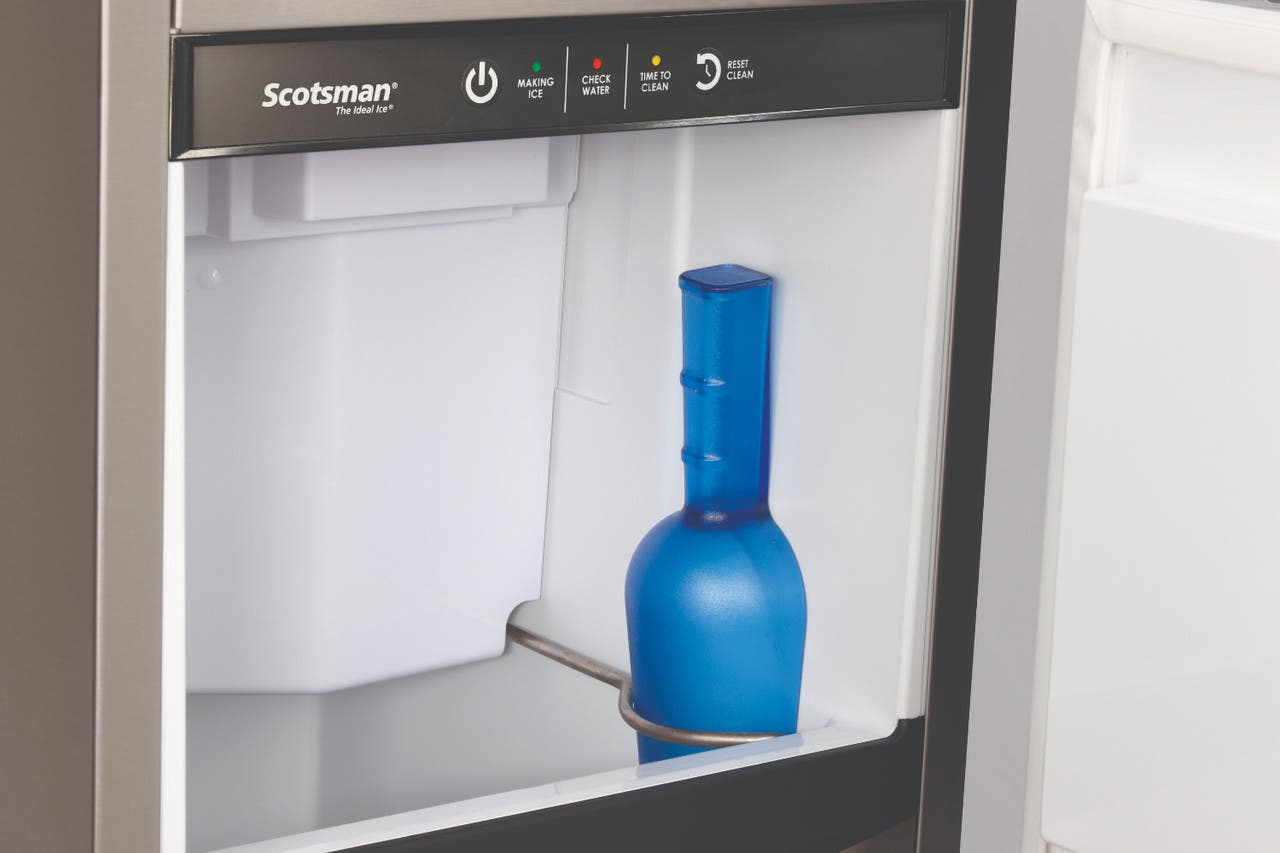 Scotsman SRNG110A1SS Stainless Steel, Gravity Drain