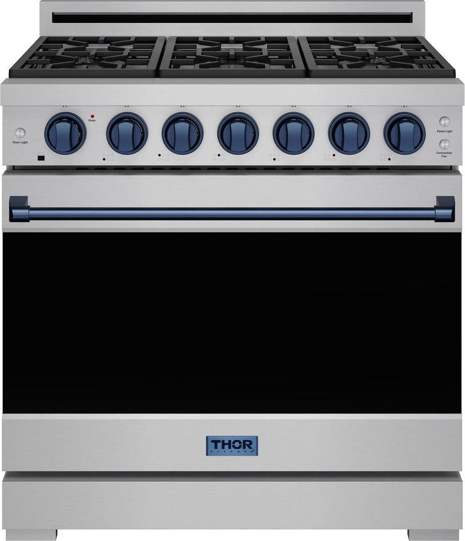 Stainless Steel With Gunmetal Blue Accents