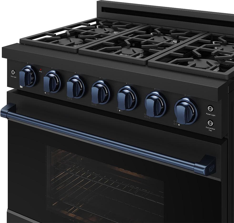 Black With Gunmetal Blue Accents, Liquid Propane