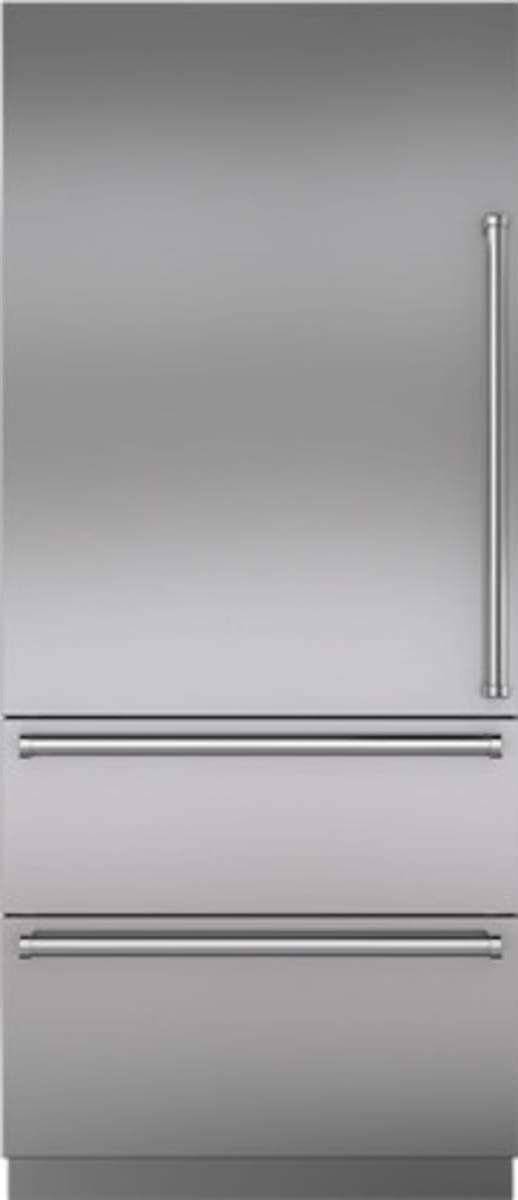 Stainless Steel Door Panel, Pro Handle - Left Hinge