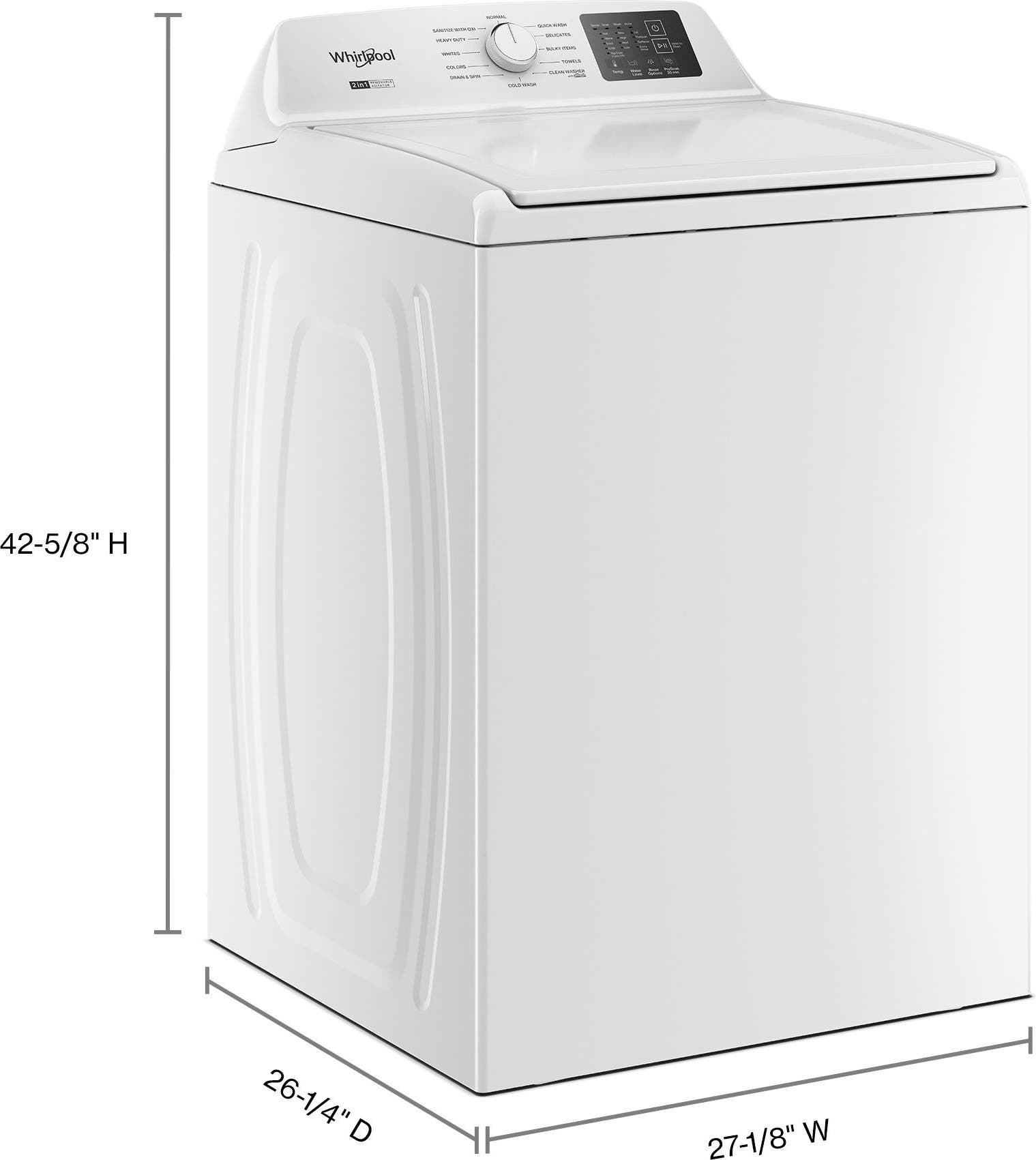 Whirlpool WTW4107SW White
