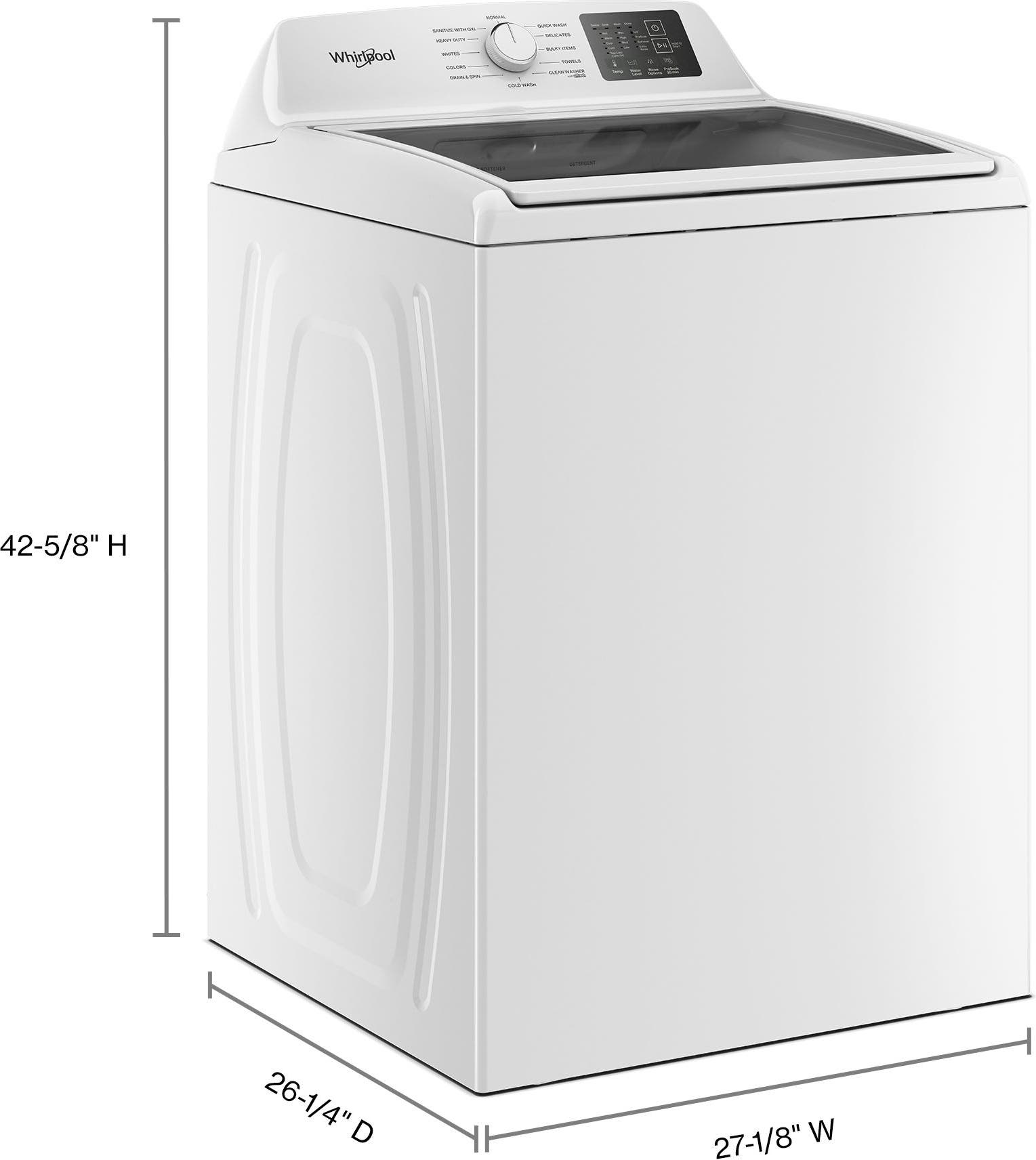 Whirlpool WTW4300SW White