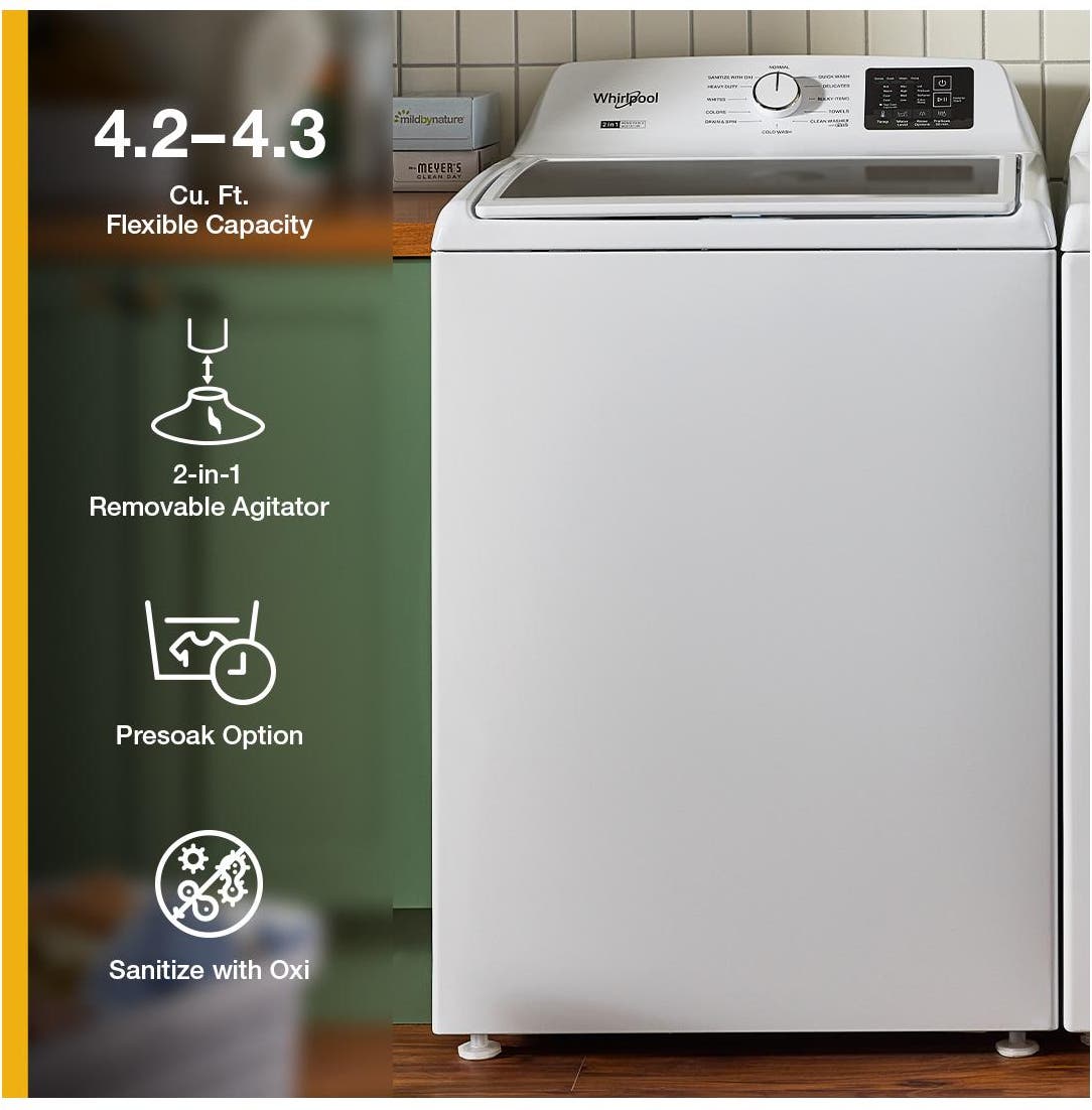 Whirlpool WTW4307SW White