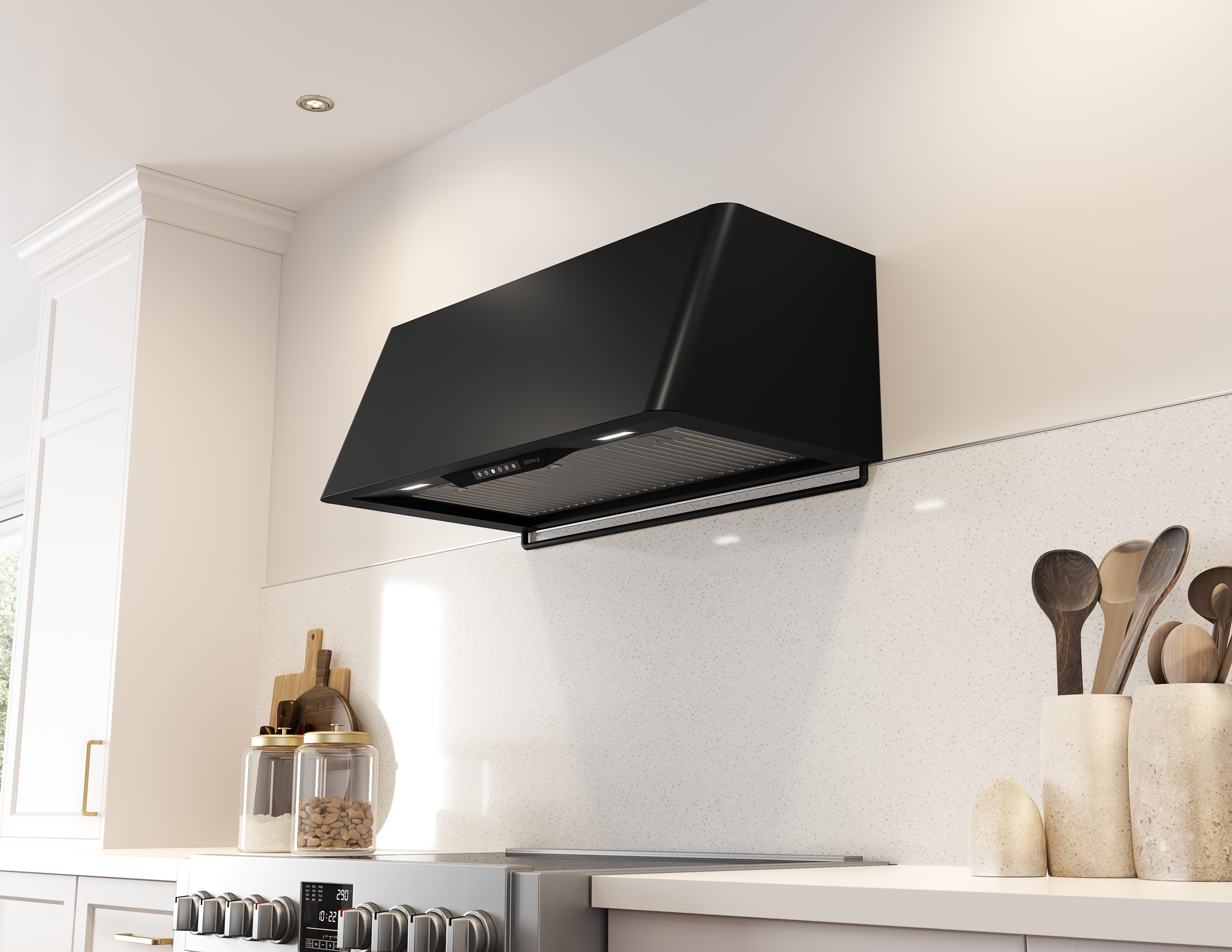 Zephyr MERAIL01MB Matte Black